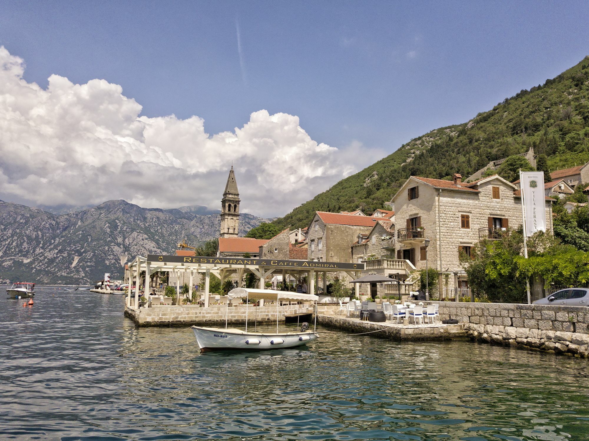 Apartments Admiral Perast Buitenkant foto